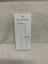 Lot of 5 Apple A1368 30-Pin Connector to VGA Adapters iPad iPhone picture