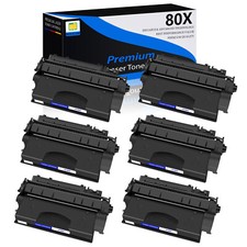 6PK CF280X 80X Toner Cartridge Fit for HP Laserjet Pro 400 M425dn M425dw Printer picture