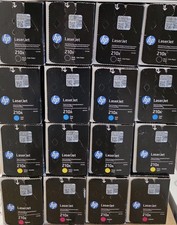 Genuine HP 210X Black 210A CMY Toner Print Cartridges Magenta, Yellow, Cyan Set. picture