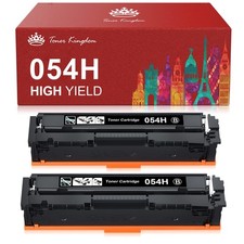 Toner Kingdom Compatible Toner-Cartridge Replacement for Canon 054H 054 Black... picture