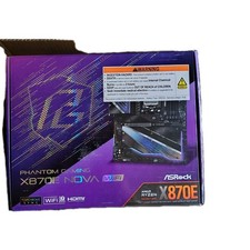 [FOR PARTS] ASRock Phantom Gaming Nova X870E WIFI AMD Motherboard picture
