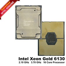 Lot of 20 Intel Xeon Gold 6130 2.1GHz 16-Core CPU - 3.7GHz Turbo SR3B9 picture