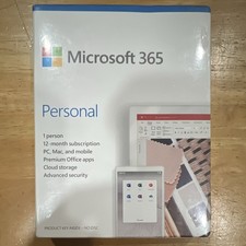 Microsoft 365 Personal 12-Month Subscription Key, 1 Device, PC/Mac/Mobile picture