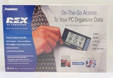 Franklin REX PC Companion Organizer Dock TrueSync Complete Box 90s VTG picture
