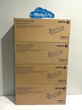Xerox WC 6400 Drum imaging Set 108R00774-5-6-7 Black Cyan Magenta Yellow New picture