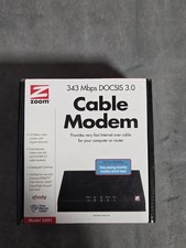 NEW Zoom 343 Mbps DOCSIS 3.0 Cable Modem Model: 5341 picture