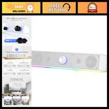 RGB Desktop Soundbar with Dynamic Lighting & Audio Sync - Enhanced Sound Experie picture