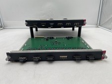 Lot of 2 Cisco Catalyst WS-X4306-GB Ethernet Module w/ 11x Cisco Transceivers picture