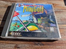 Sierra attractions 3D Ultra MiniGolf Deluxe PC CD-ROM Game 1998 picture