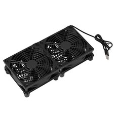 Cooler Stand 2 120mm Fan 2000RPM Router Modem External Air Flow Table USB Power picture