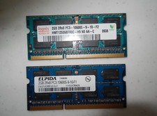 4GB (2x2GB) HYNIX + ELPIDA PC3-10600 DDR3-1333 2Rx8 Laptop Memory RAM SODIMM picture
