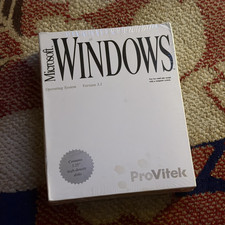 📦 Microsoft Windows 3.1 Operation System Sealed and Good Condition (Rare) picture