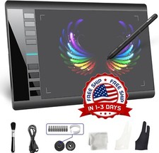Tableta 10x6 Pluma De Dibujo Digital Para Graficos Grafica Digitalizadora NUEVO. picture