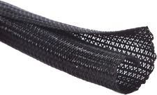 25ft - 3/8 inch Cord Protector Wire Loom Tubing Cable Sleeve Split Sleeving For picture
