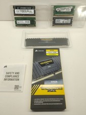 CORSAIR VENGEANCE LPX 8GB  DDR4 RAM (CMK8GX4M2A2800C16) KINGSTON CRUCIAL RAM LOT picture