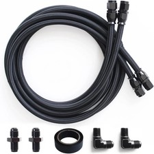 6AN Transmission Cooler Line Hose 7FT Fits 4L60 700R4 TH350 TH400 picture