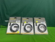 Lot of 3 Targus DEFCON CL Laptop Cable Lock PA410U1 6.5ft New Sealed picture