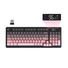 ZIYOU LANG Wireless Gaming Keyboard with Display Screen & Knob Bluetooth/2.4GHz picture