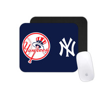 Baseball Theme Mouse Pad - New York Yankees- Office Desk Mat Sports Fans Gift picture