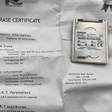 Toshiba MK1234GSX (HDD2D31 B ZK01 S) 010 A0/AH001A 120gb Sata 2.5