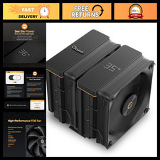 High Performance AM5 Air CPU Cooler with Digital Display - Quiet & Efficient Coo picture