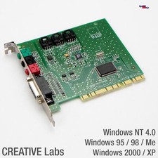Creative Labs Ensoniq ES1371 PCI Sound Card Windows 4.0 95 98 ME 2000 XP picture