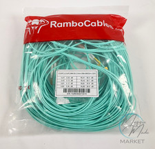 New LC to LC OM4 Multimode Duplex Fiber Patch Cable Cord 30m 98ft LSZH 2.0mm picture