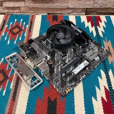 ASUS PRIME B550M-A AC Wifi mATX Motherboard Combo Ryzen 5 5600 16GB 256SSD W11P picture