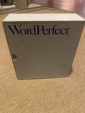 WordPerfect for DOS 5.1 Manual 3-Ring Binder 1989 Box Slip Case IBM PC picture