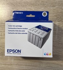 Genuine Epson T001011 720/1440dpi Color Ink Cartridge NEW C13T001014  Exp 2012 picture
