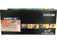 Lexmark X463X11G Black Extra High Yield Toner 15k Genuine OEM Retail Box picture