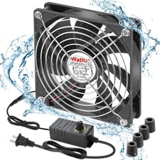 120mm x 25mm Waterproof Small Box Fan IP67 12V IP67 120mm fan with Controller picture