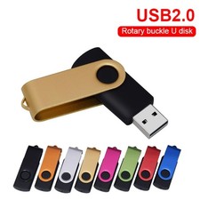 Rotatable USB 2.0 Flash Drive 128GB 64GB 32GB 16GB 8GB Waterproof Memory Stick picture
