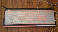 Cougar Vantar Keyboard Scissorswitch Gaming Backlit PINK picture