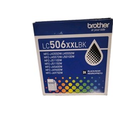 Brother Genuine LC506XXLBK Super High Yield Black Ink Cartridge. picture