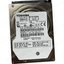 1PCS New Toshiba 750GB MK7575GSX 5400RPM SATA 2.5