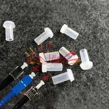 1000pc Fiber Optic Cable Dust Cap tutamen FC SC ST Dust Cover Clean Connector picture