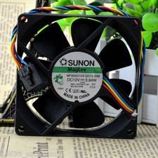 SUNON MF80201VX-Q010-S99 Fan 12V 3.84W 4wire 5pin /DELTA AUB0812HHD FAN picture