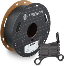 Fiberon PET-CF17 Carbon Fiber PET Filament (Black, 1.75mm, 0.5kg) picture