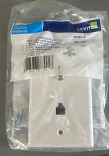 LOT OF 10 Leviton 002-40259-W Mount Combo Jack W/F-Conn picture