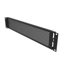 2U Vented Blank Panel-Steel 19
