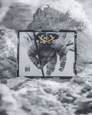 WALLHACK x KOJIMA PRODUCTIONS SP-005 KJP LUDENS-10 Glass Mousepad LIMITED NEW picture