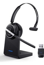 Bluetooth Headset, Wireless Headset with Microphone for PC, V5.2 Computer picture