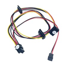 6Pin To 3port 15p 6p SATA Hard Drive Power Cable for HP 600 800 400 G1 G2 SFF picture