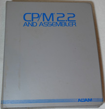 Coleco Adam CP/M 2.2 and Assembler 1984 Vintage Original Manual in Binder picture