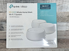 Tp-Link Deco BE4800 Whole Home Mesh Wi-Fi 7 System White NEW picture