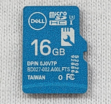 Dell J0V7P 16GB U3 SDHC Micro SD Card Blue for PowerEdge picture