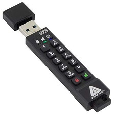 Apricorn ASK3NX128GB 128GB USB 3.1 Flash Drive Black picture