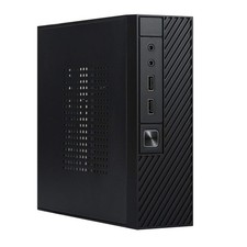 M06 SPCC 0.6mm Mini ITX Black Desktop Computer Chassis 2.5