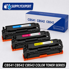 3PK 125A CB541A CB542A CB543A Color Toner for HP CP1215 CM1312 No Black picture